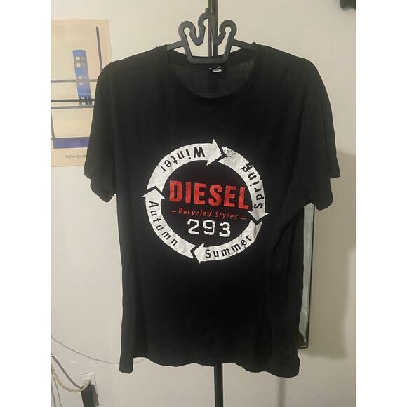 Diesel Tops - Diesel Recycled Styles Shirt Size Womens XL